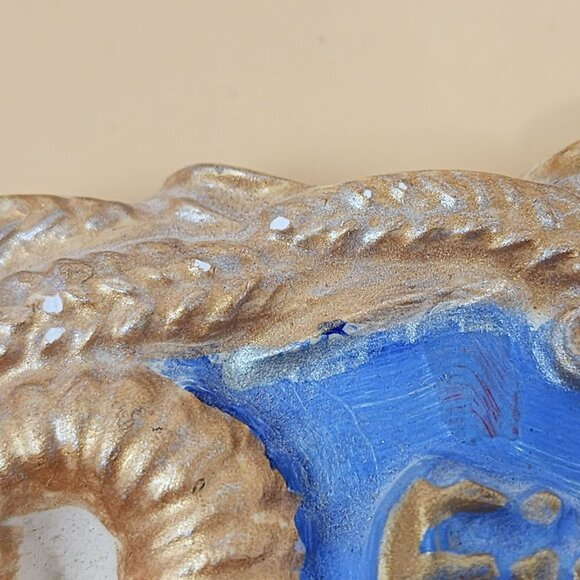 Thanksgiving Cornucopia Hanging Plaque With "Give Us This Day Our Daily Bread" - Picture 5 of 12